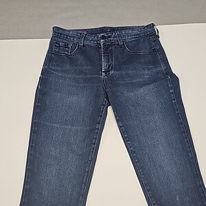 NYDJ 6P Alina Legging Jean Jegging dark wash jeans excellent petite USA made